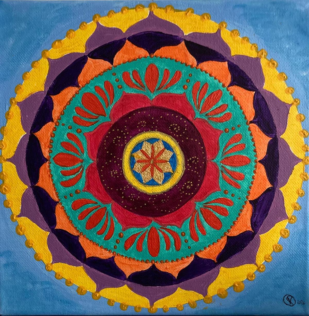 Mandala dipinto